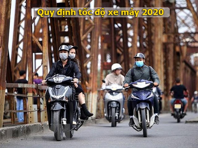 tốc độ xe máy trong khu đông dân cư