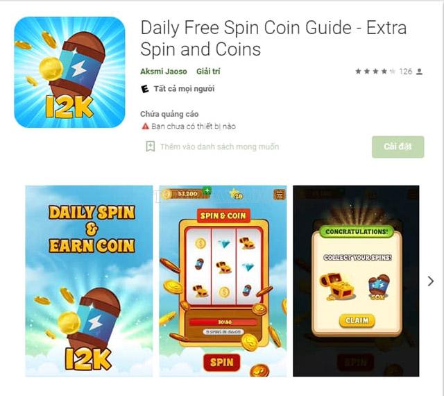 Hack spin game coin master với Spin Master – Free Spin and Coins Tips