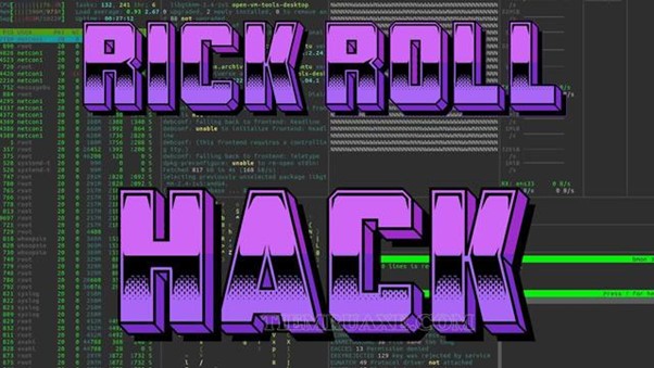 Rickroll hack cần biết người share trước khi click vào link