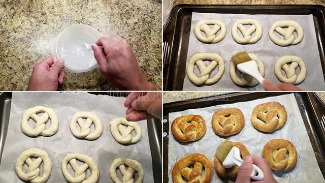 Công thức làm bánh Pretzel đơn giản, dễ làm tại nhà