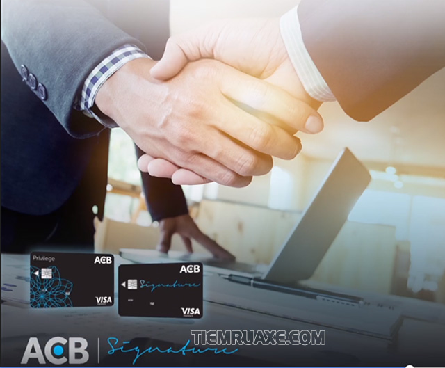 Thẻ đen quyền lực của ngân hàng ACB - Visa Signature - đỉnh cao phong thái