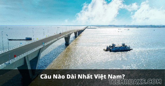 Cây cầu dài nhất Việt Nam nằm ở tỉnh Hải Phòng là cầu Đình Vũ (Tân Lạc)