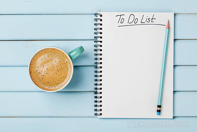 Lên danh sách to-do-list mỗi ngày để không bị bỏ lỡ công việc cần làm