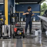 Các loại máy rửa xe phổ biến - Tiệm Rửa Xe