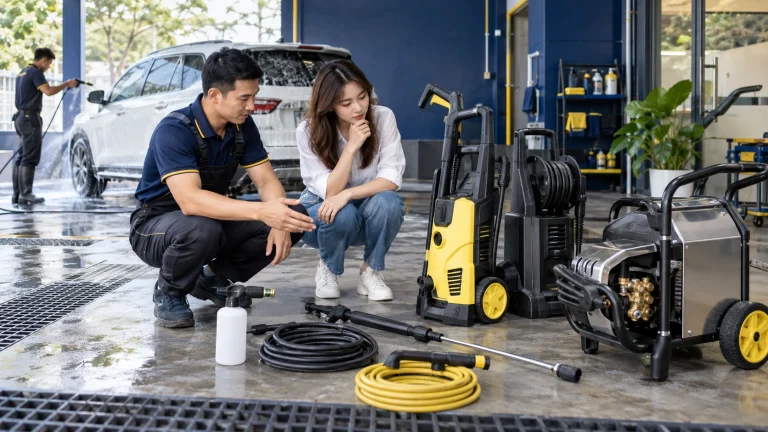 Cách chọn máy rửa xe phù hợp - Tiệm Rửa Xe