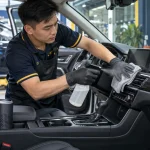 Cách khử mùi nội thất ô tô - Tiệm Rửa Xe