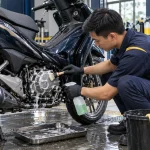 Cách làm sạch động cơ xe máy - Tiệm Rửa Xe