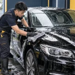 Cách rửa ô tô màu đen không để lại vệt - Tiệm Rửa Xe