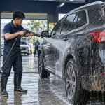 Cách rửa ô tô sau khi đi mưa - Tiệm Rửa Xe