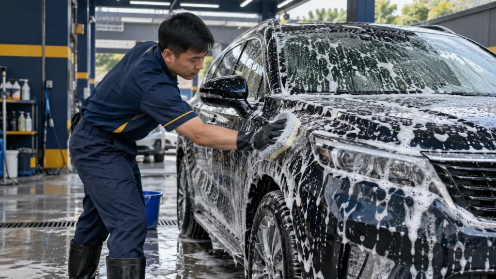 Cách rửa xe đúng cách - Tiệm Rửa Xe