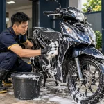 Cách rửa xe máy tại nhà - Tiệm Rửa Xe