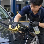 Cách tẩy nhựa cây trên sơn xe - Tiệm Rửa Xe