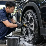 Cách vệ sinh bánh xe ô tô - Tiệm Rửa Xe