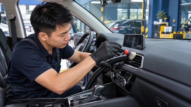 Cách vệ sinh điều hòa ô tô - Tiệm Rửa Xe