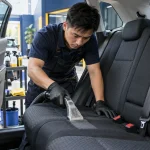 Cách vệ sinh ghế nỉ ô tô - Tiệm Rửa Xe