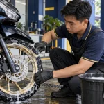 Cách vệ sinh vành xe máy - Tiệm Rửa Xe