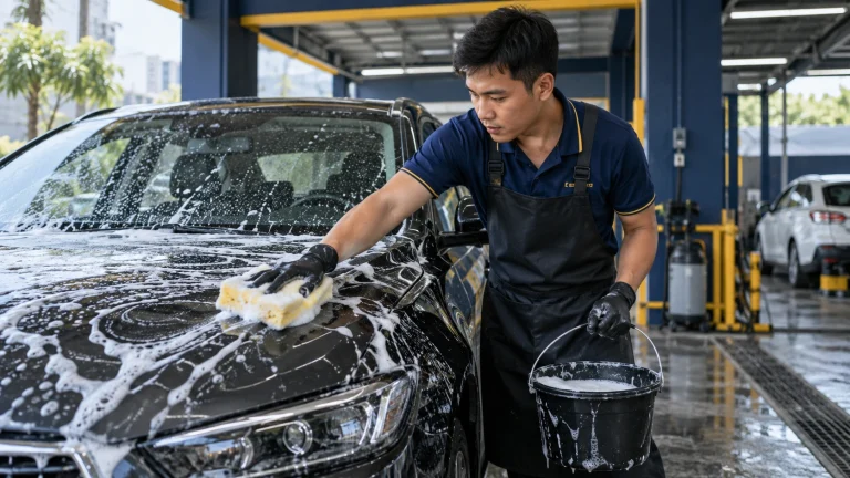 Có nên dùng nước rửa chén để rửa xe - Tiệm Rửa Xe