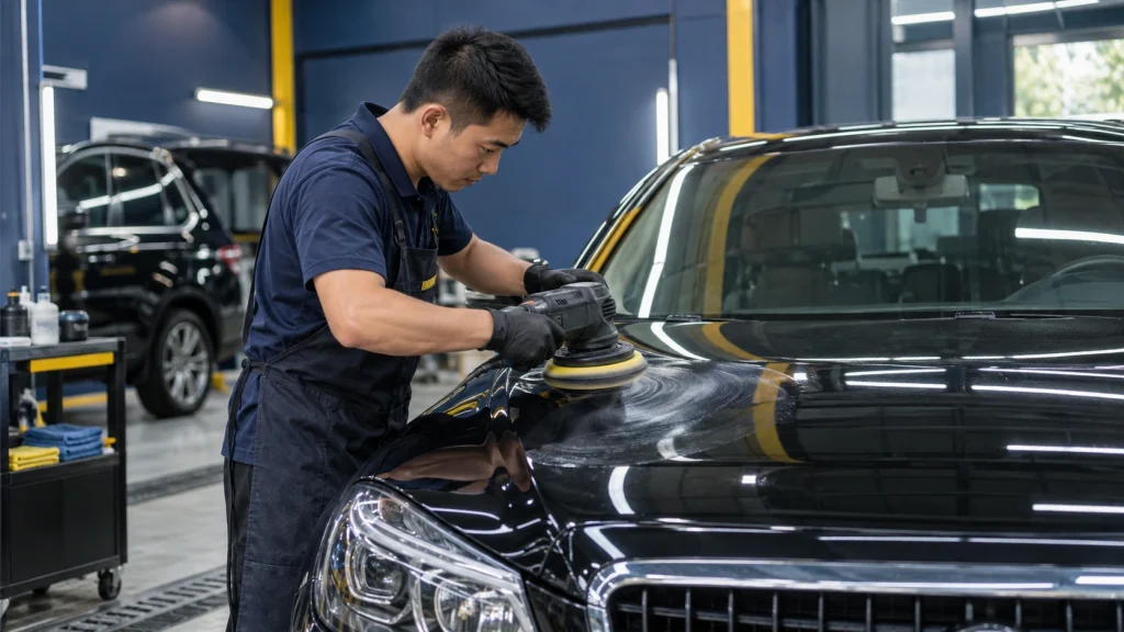 Đánh bóng ô tô là gì - Tiệm Rửa Xe