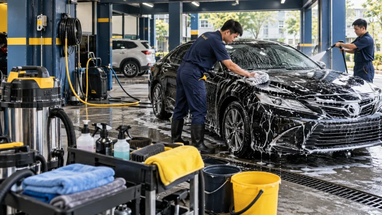 Dụng cụ cần thiết cho tiệm rửa xe - Tiệm Rửa Xe
