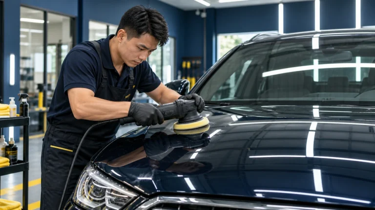 Hiệu chỉnh sơn ô tô là gì - Tiệm Rửa Xe