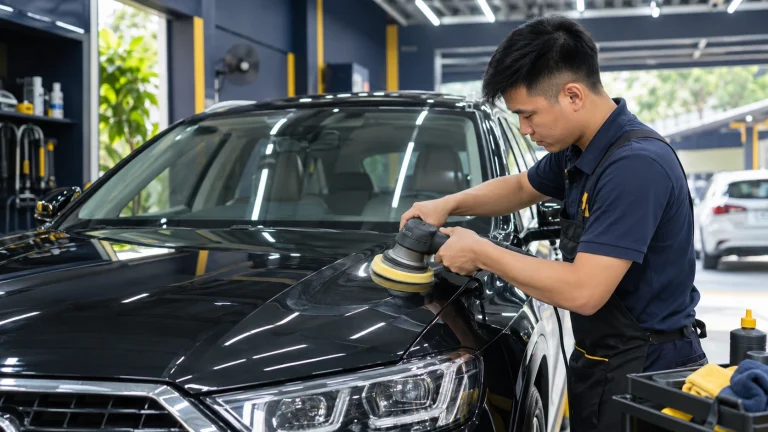 Khi nào nên đánh bóng ô tô - Tiệm Rửa Xe