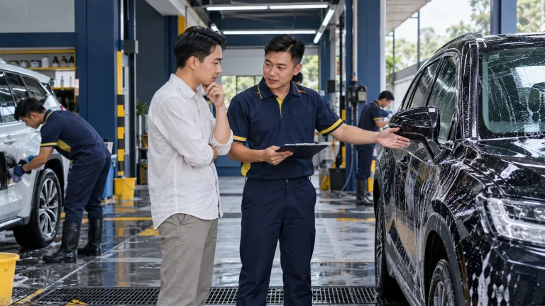 Kinh nghiệm chọn tiệm rửa xe uy tín - Tiệm Rửa Xe