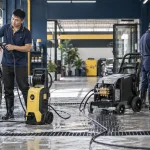 Máy rửa xe gia đình và máy rửa xe công nghiệp - Tiệm Rửa Xe