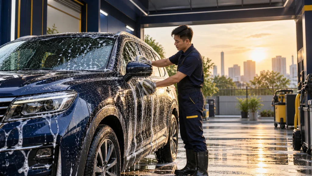 Nên rửa xe vào thời điểm nào trong ngày - Tiệm Rửa Xe