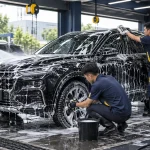 Quy trình rửa ô tô chuyên nghiệp - Tiệm Rửa Xe