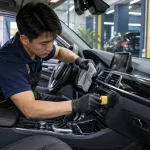 Quy trình vệ sinh nội thất ô tô - Tiệm Rửa Xe