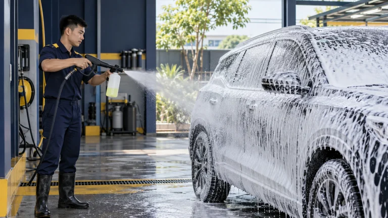 Rửa xe không chạm là gì - Tiệm Rửa Xe