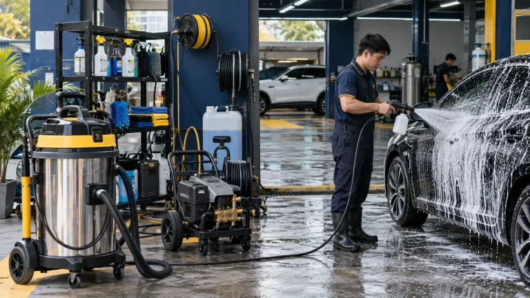 Thiết bị cần có để mở tiệm rửa xe - Tiệm Rửa Xe