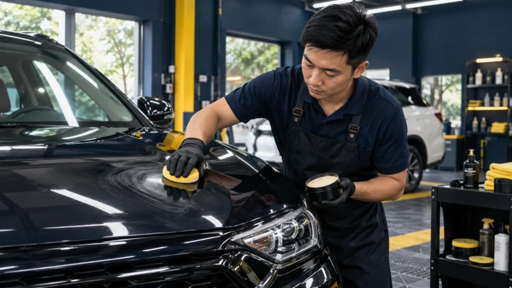Wax ô tô là gì - Tiệm Rửa Xe
